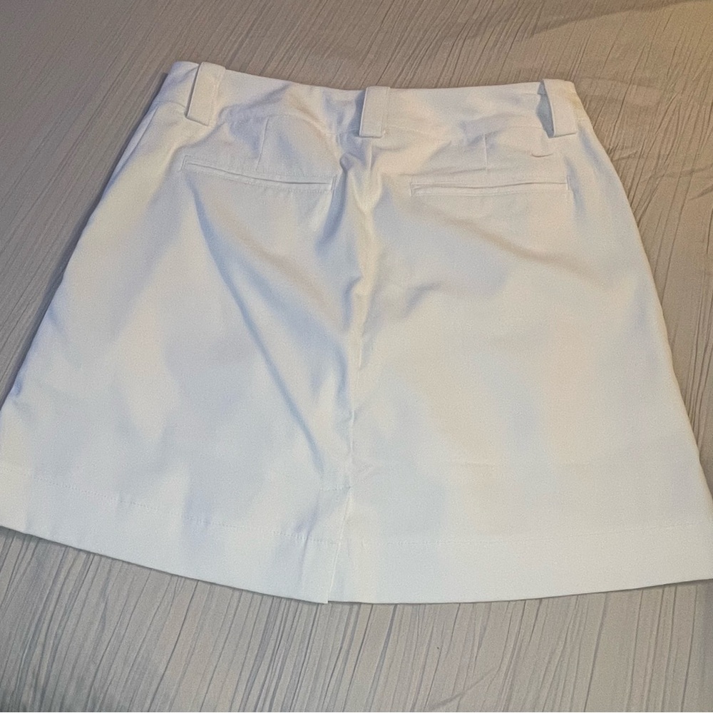 Nike white gold skort dri‎ fit performance size 4 - Picture 2 of 11